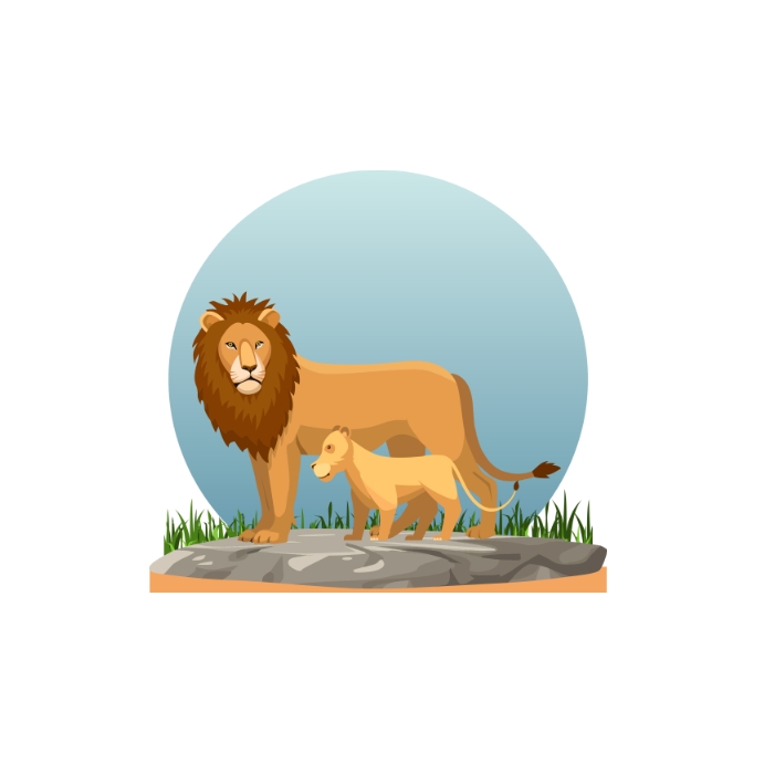 Lion Template PosterMyWall