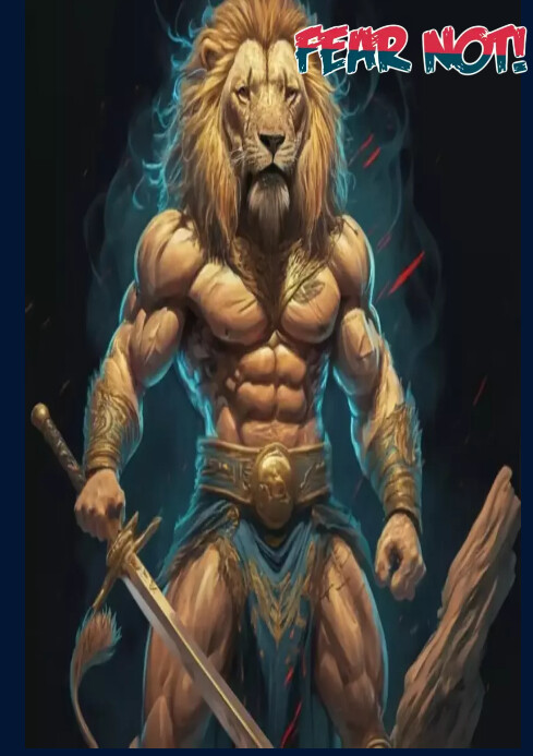 Lion Template PosterMyWall