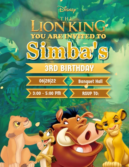 Raja Singa Templat PosterMyWall