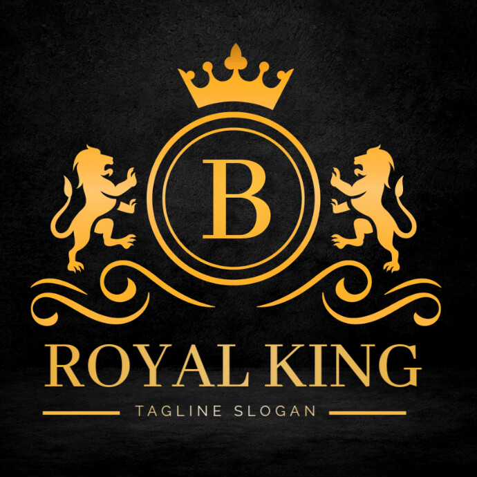 Lin Kin Logo Crown Lion King Logo