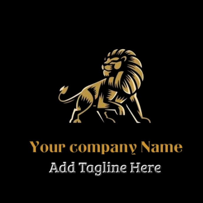 Lion Logo Template | PosterMyWall