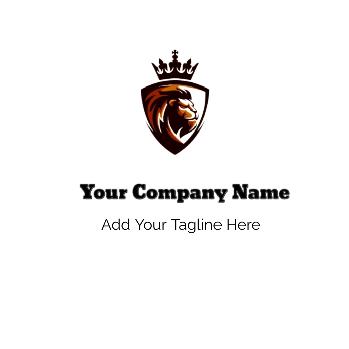 Lion Logo Template | PosterMyWall