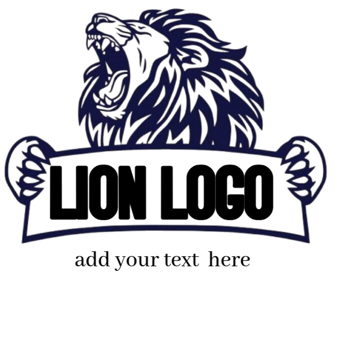 LION LOGO 徽标 template