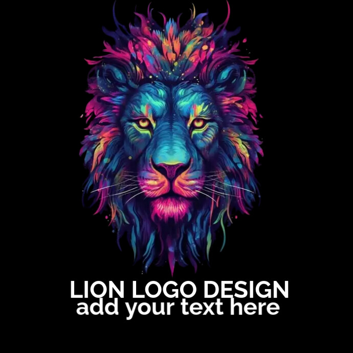 lion logo Template | PosterMyWall