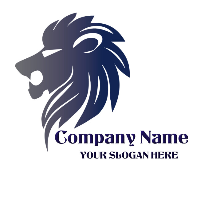 Lion Logo Template | PosterMyWall