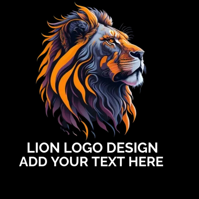 lion logo Template | PosterMyWall