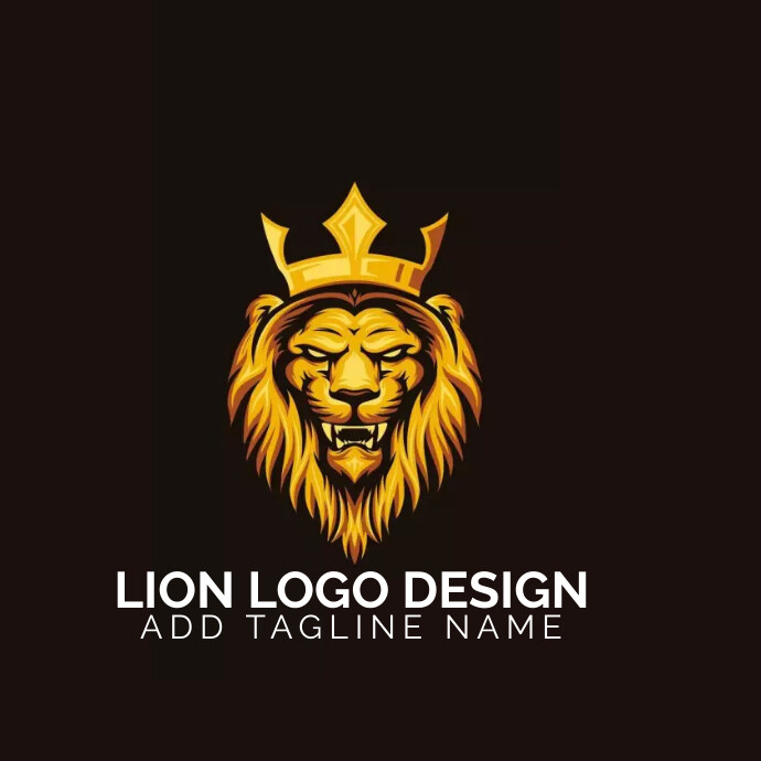 lion logo Template | PosterMyWall