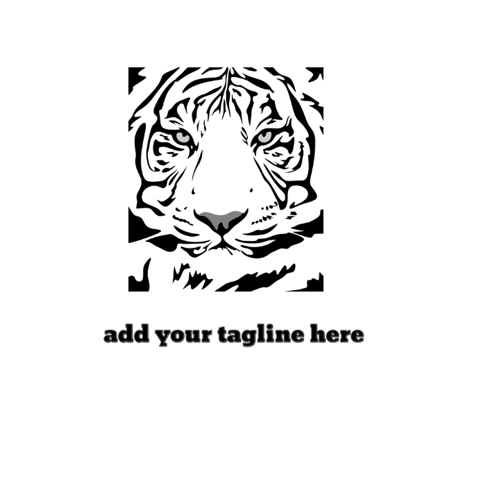 Lion template logo