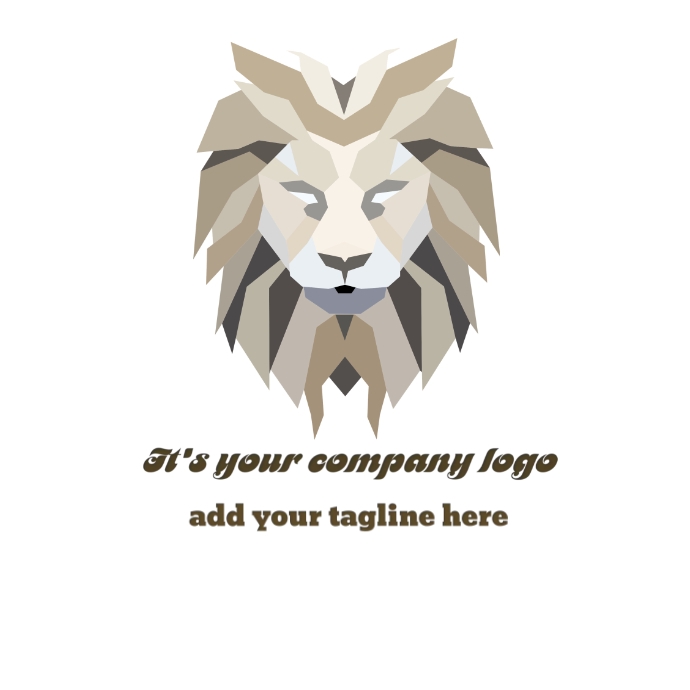 Lion template logo | PosterMyWall
