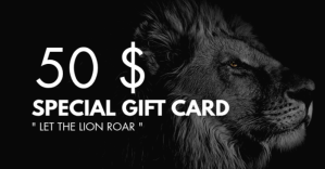 Hitam Gift Card Promotion Facebook Shared Image Template