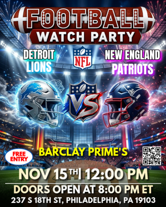 Ios Versus Android App Design Football Watch Party Template | PosterMyWall
