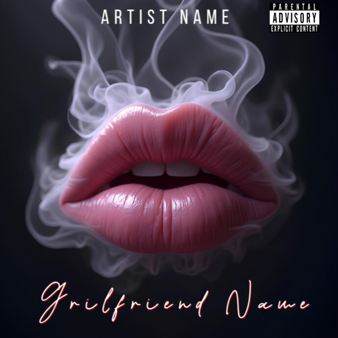 Lips Album Cover Template | PosterMyWall