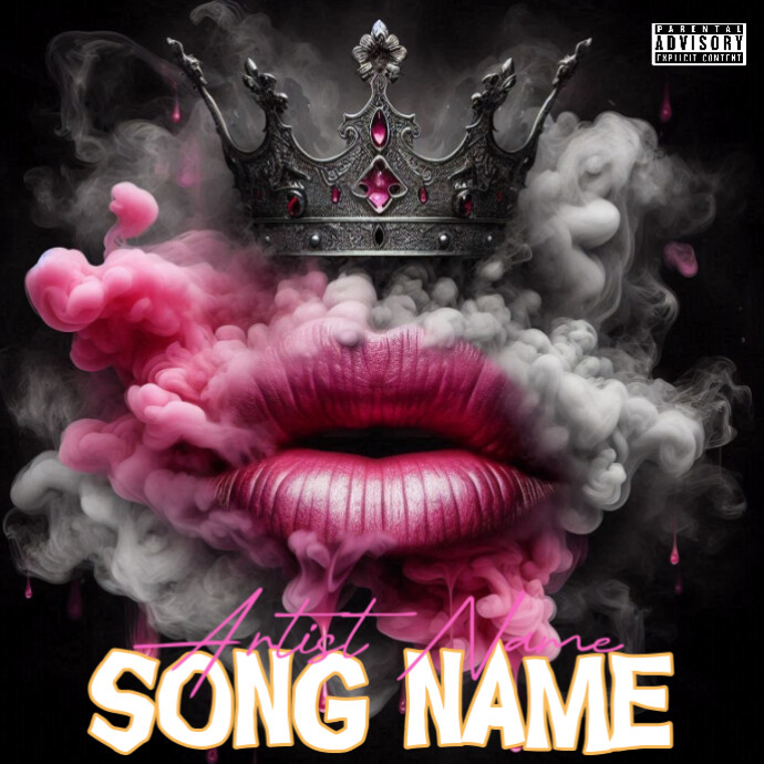 Lips Mixtape Album Cover Album Cover Template PosterMyWall Lips Mixtape Album Cover Album Cover Template PosterMyWall