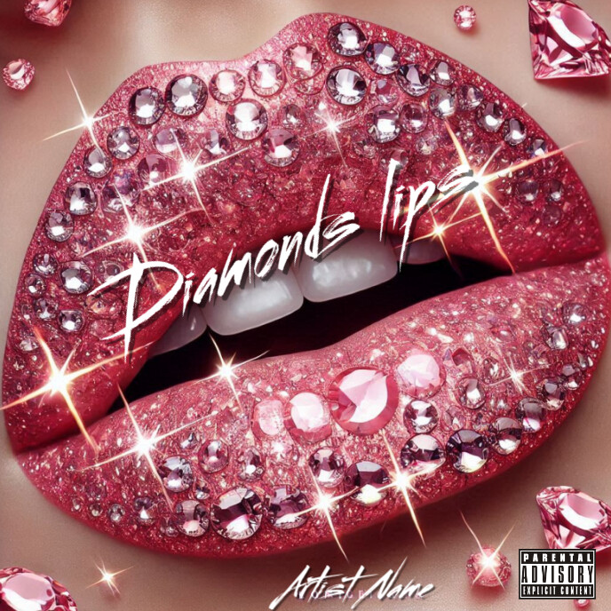 Copy of Lips Mixtape Cover | PosterMyWall