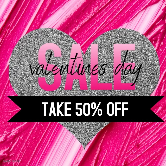 Lipstick Beauty Sale Social Media Ad Instagram Post template