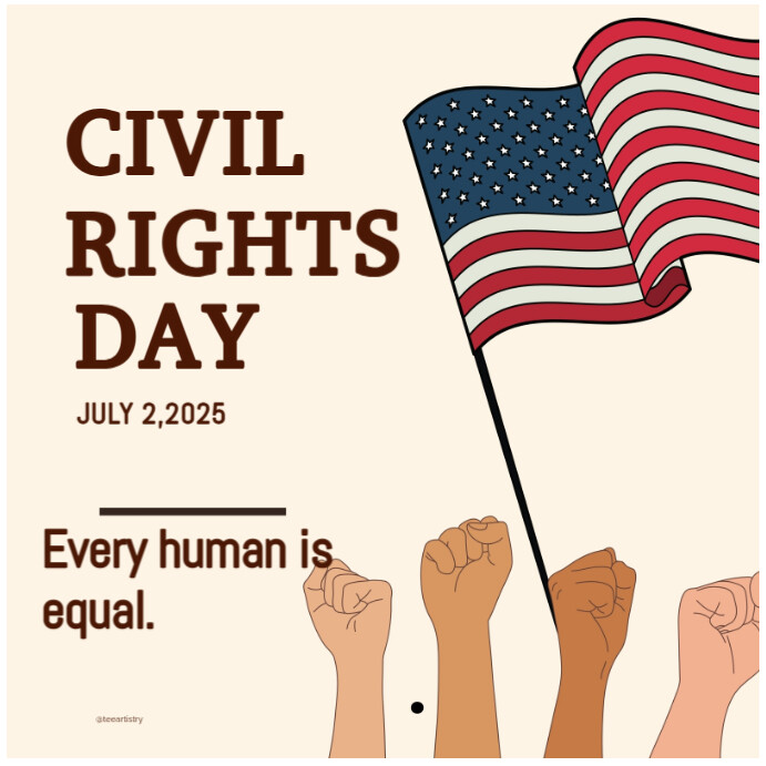 Copy of List-based Civil Rights Day Instagram Post | PosterMyWall