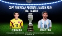 List-based Colombia Vs Argentina Final Match Tag template