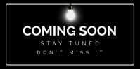 List-based Coming Soon Announcement Notification Posters  Eventbrite Banner template