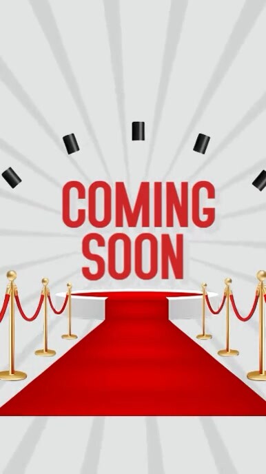 List-based Coming Soon Youtube Short template
