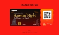 List-based Halloween Tickets Tag template