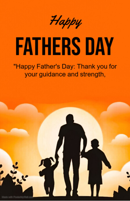 List-based Happy Father's Day Template  Tabloid