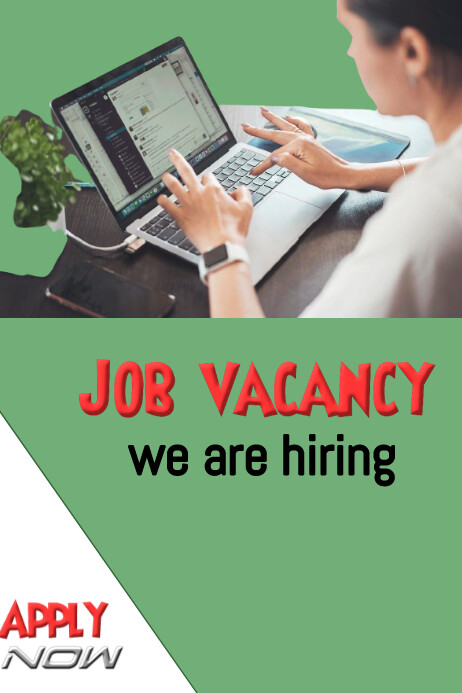 List-based Job Poster Template | PosterMyWall