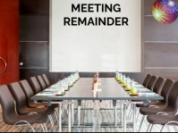 List-based Meeting Remainder Presentation Presentación template