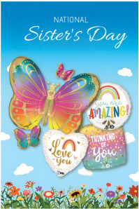 List-based National Sister's Day  Poster template