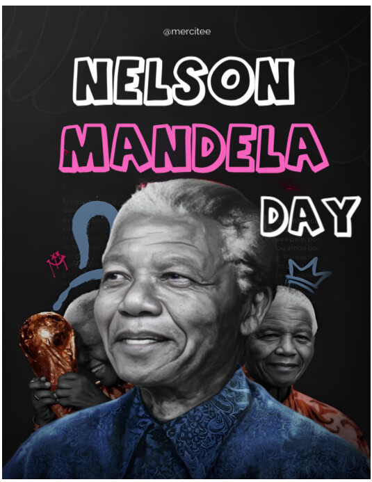 List-based Nelson Mandela Day  Flyer (us Letter) template