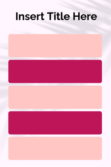 Plantilla de List-based Pink Pinterest Pin Template Pinterest Graphic ...