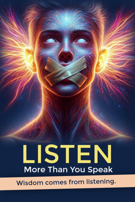 Copy of Listen | PosterMyWall