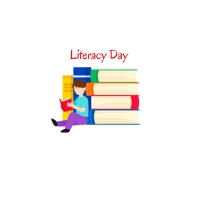 literacy day logo Template | PosterMyWall