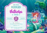 Little mermaid Template | PosterMyWall