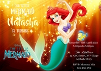 Little mermaid Template | PosterMyWall