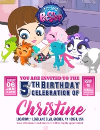 Littlest Pet shop Template | PosterMyWall