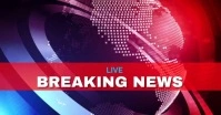 live breaking news Facebook Shared Image template