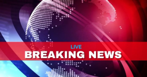 Пурпурный Breaking News Facebook Shared Image Template