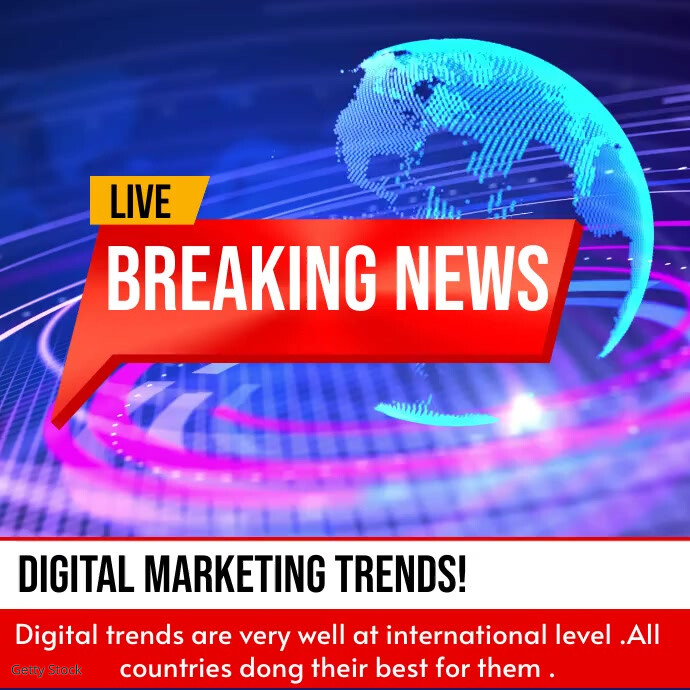 Salinan Live breaking news template style , breaking | PosterMyWall