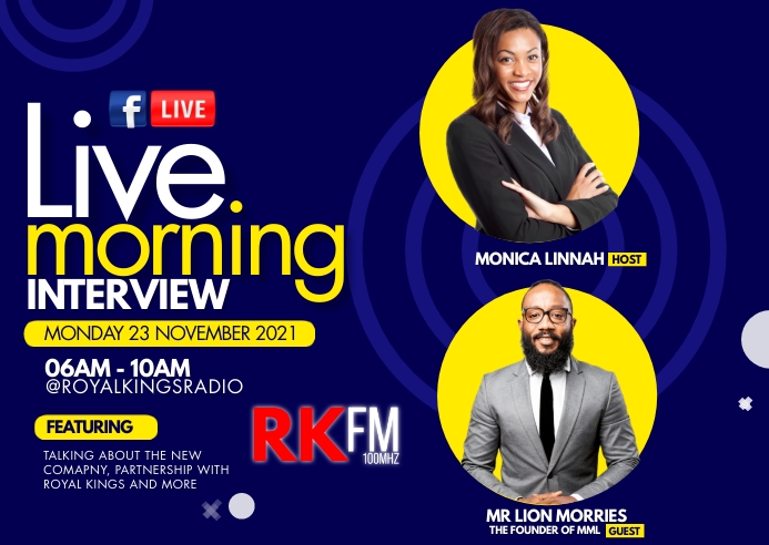 live interview Template | PosterMyWall