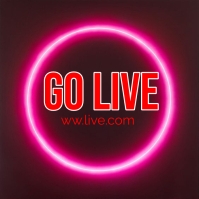 live logo , live , ladies night , music club template