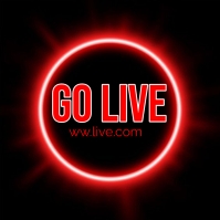 live logo , live , ladies night , music club template