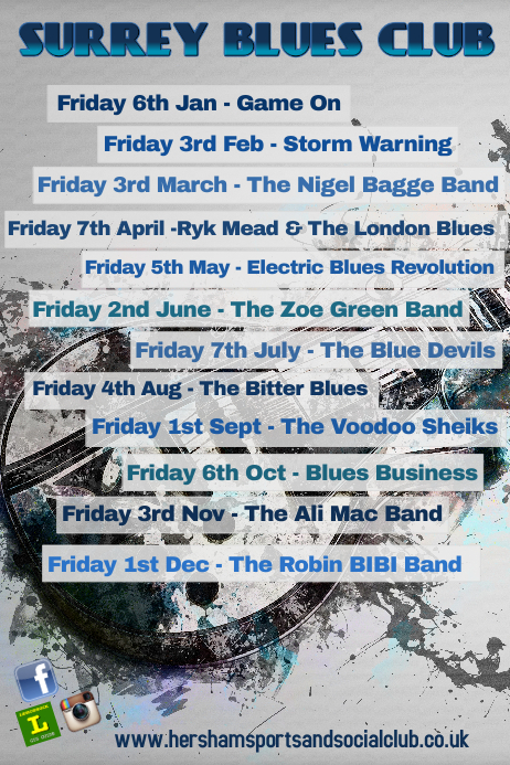 Live Music/Bands Poster Plakkaat template
