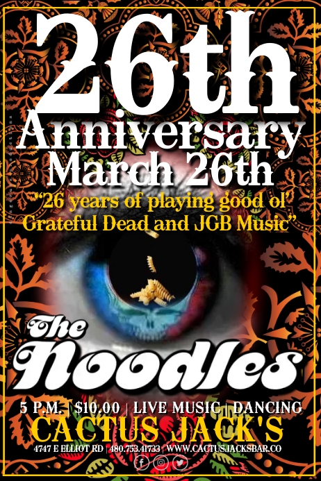 Live Music Plakat template