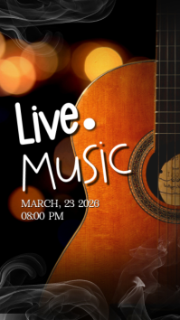 Live Music Event Instagram Story Instagram-verhaal template