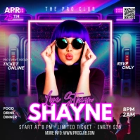 Live Music Party Message Instagram template