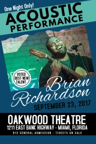 Live Music Poster