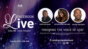 Пурпурный Facebook Live Event Facebook Cover Video Template