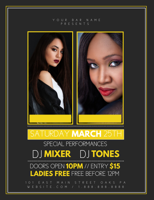 Live Performance Template | PosterMyWall