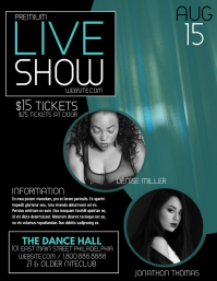 Live Show Template | PosterMyWall