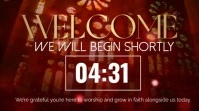 Live Stream Countdown Digital Display (16:9) template